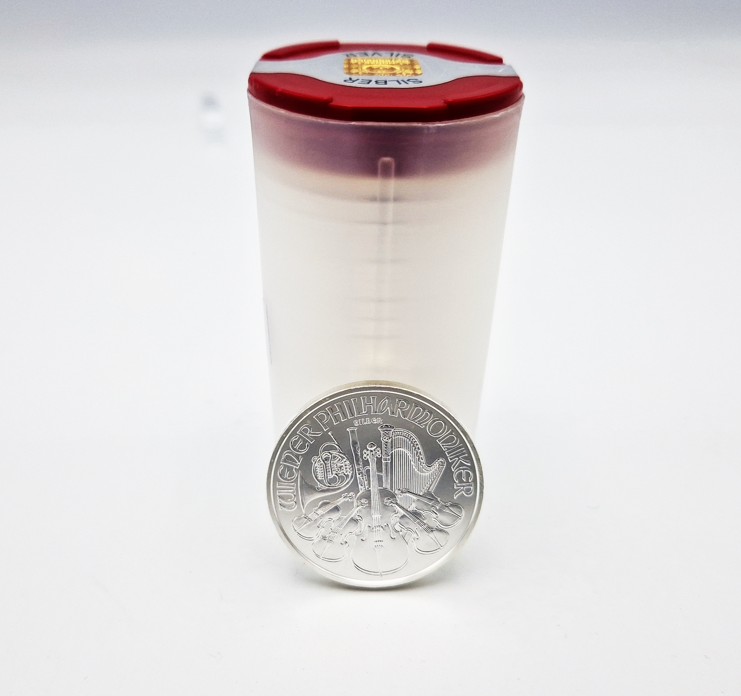Østerrike Philharmoniker Tube  20 Stk 1 Oz sølv UNC
