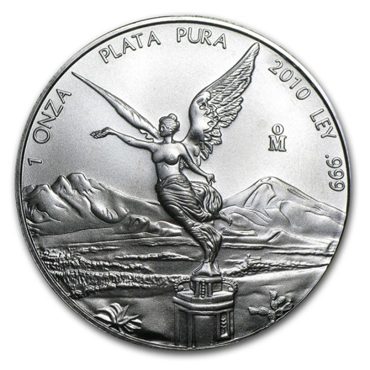 Mexico Onza 2010 UNC 1 Oz 999 sølv