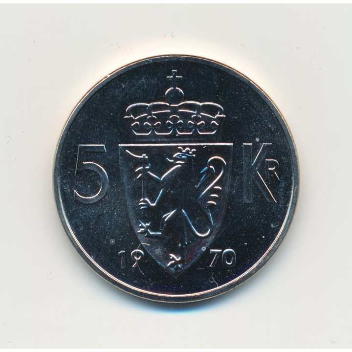 5 Kroner 1970 Prakt
