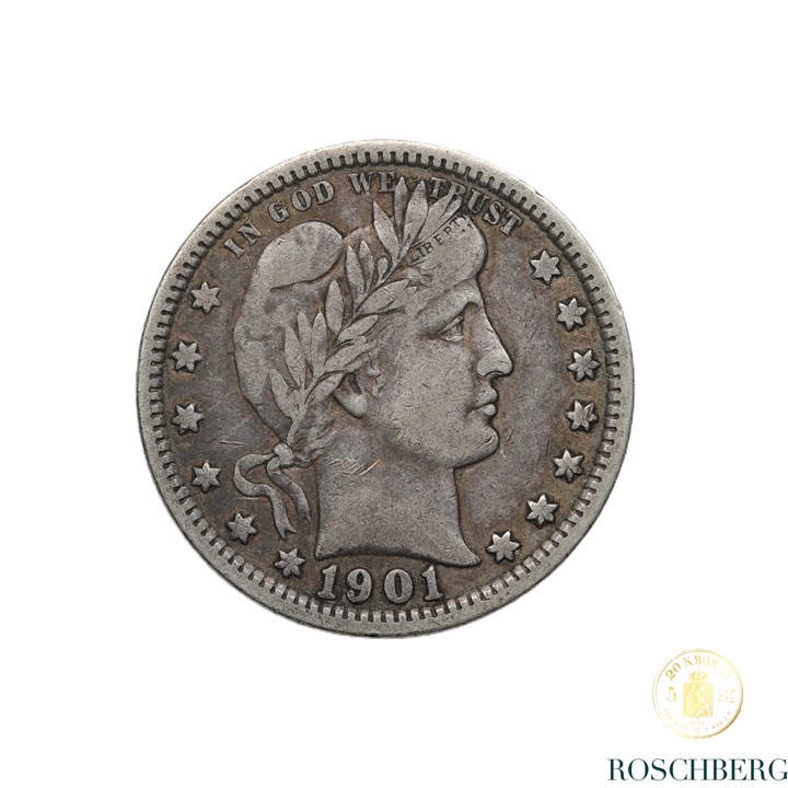 USA Quarter 1901 Kv VF