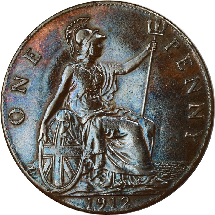 England Penny 1912 Kv 01