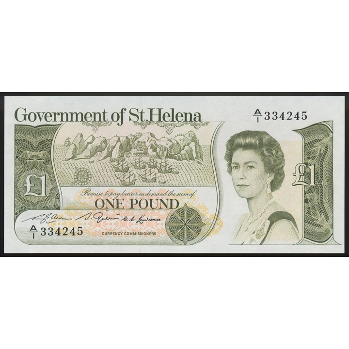 St. Helena 1 Pound ND (1981) Kv 0