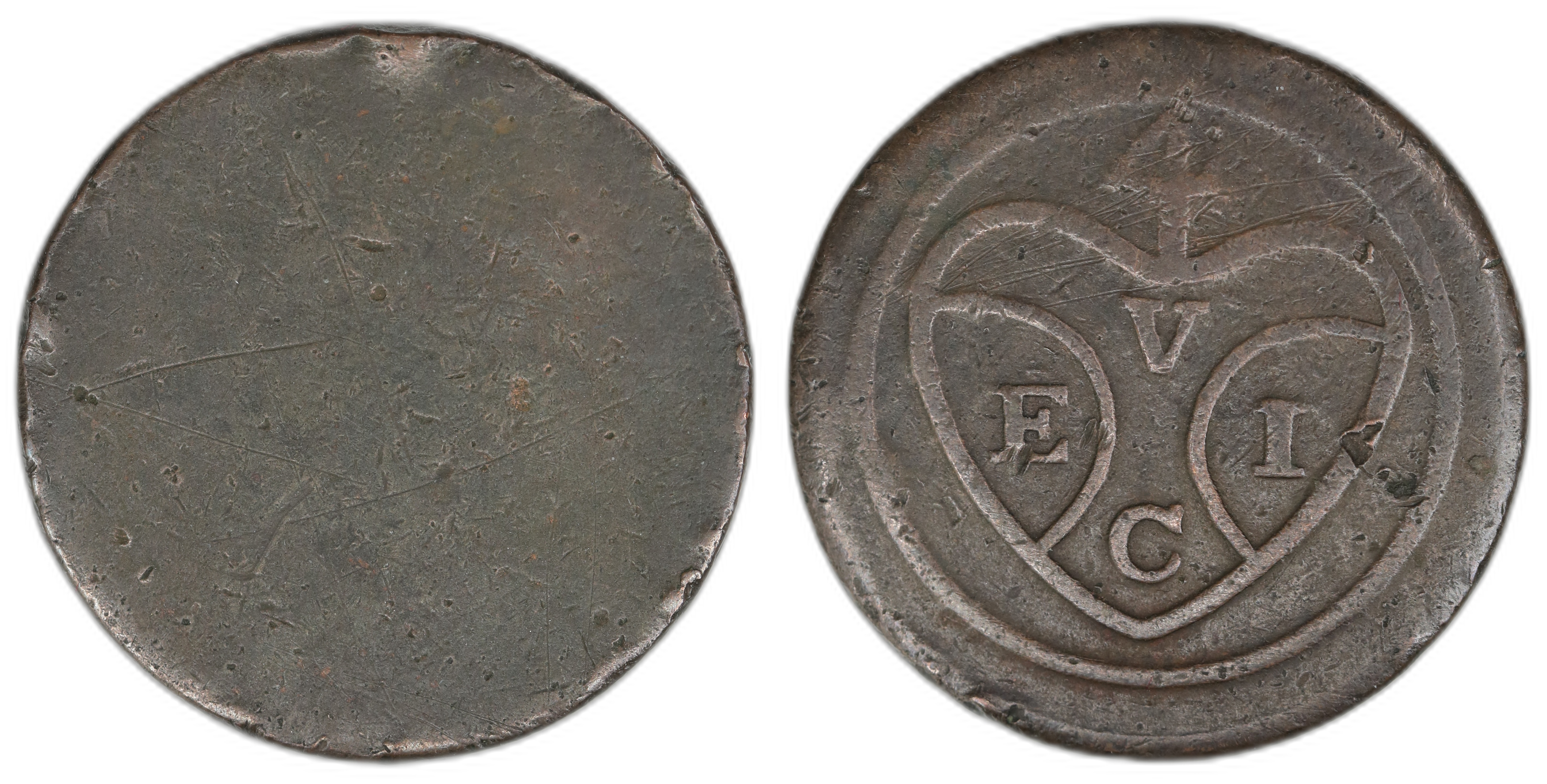 Malaysia, Penang 1 Cent ND(1798)  Kv: VF