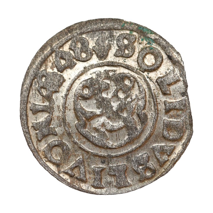 Riga Solidus 1648 UNC