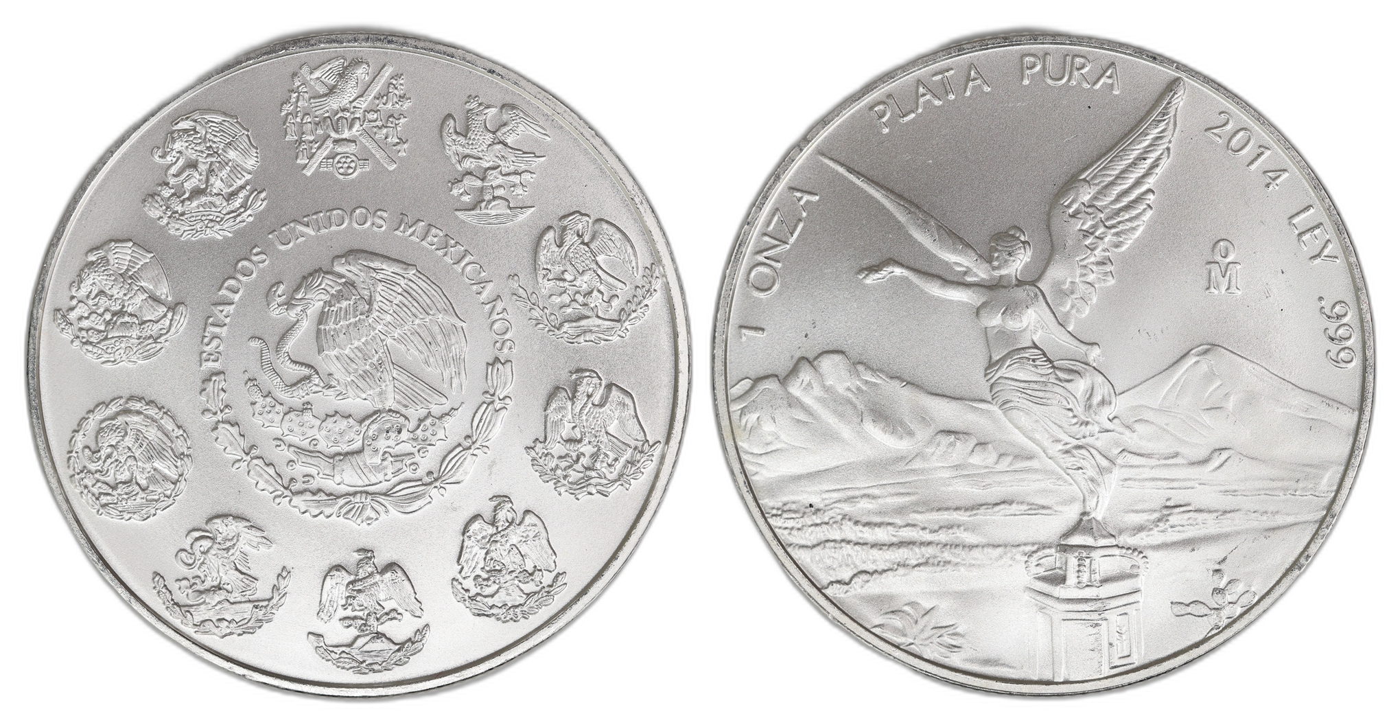 Mexico Onza 2014  Kv: UNC