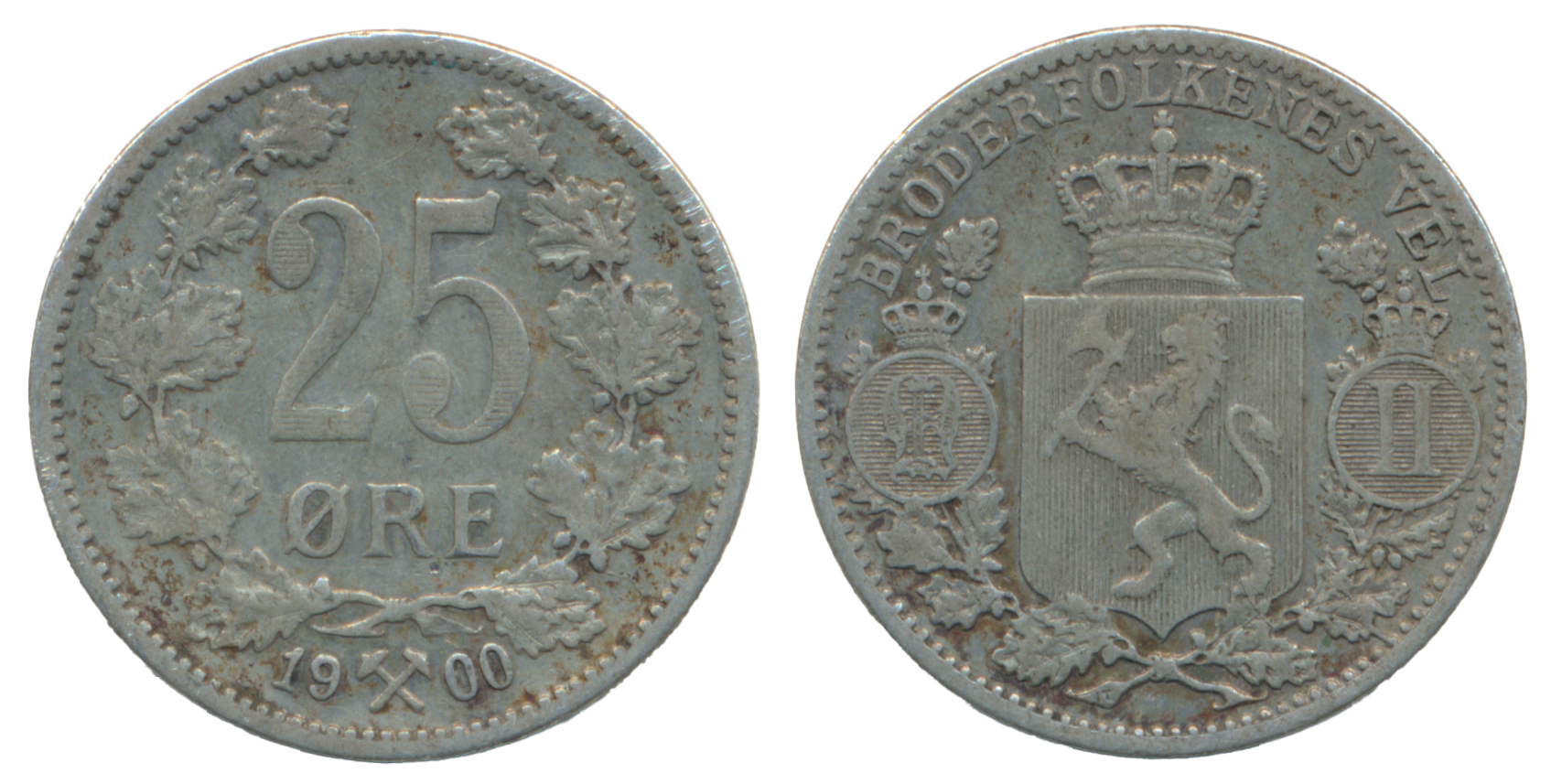 25 Øre 1900 Kv g1