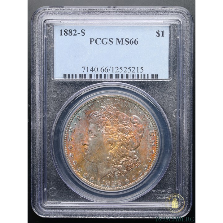 USA Dollar 1882 Kv PCGS MS66