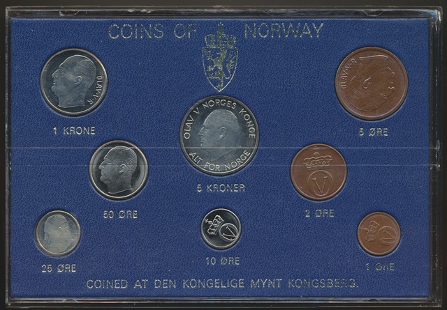 Myntsett 1969 Hardplast