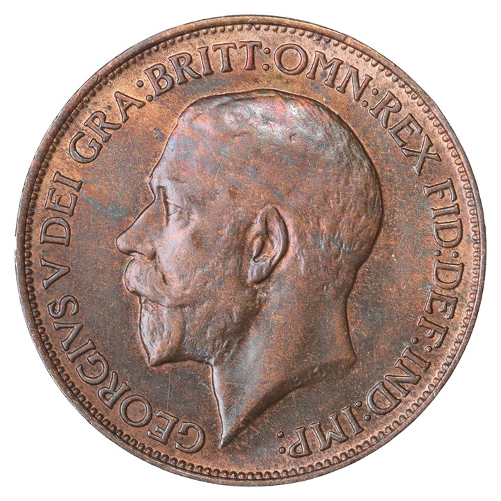 Great Britain 1/2 Penny 1911 UNC