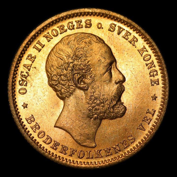 Norway 20 Kroner 1879 UNC
