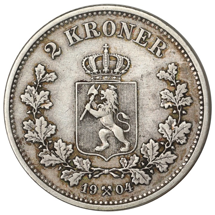 2 Krone 1904 Kv 1