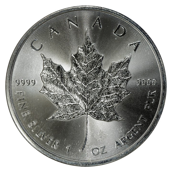 Canada $5 Maple Leaf 1 Oz Sølv