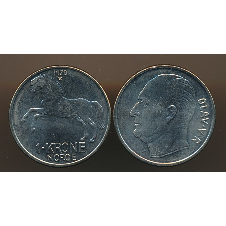 1 Krone 1970 Kv 0
