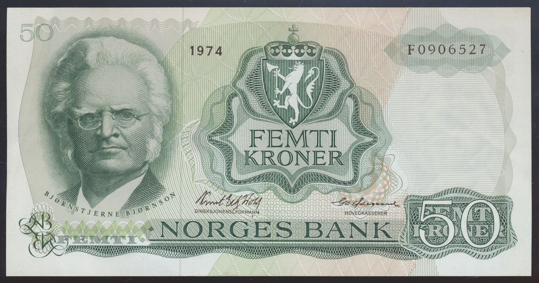 50 Kroner 1974 F Kv 01
