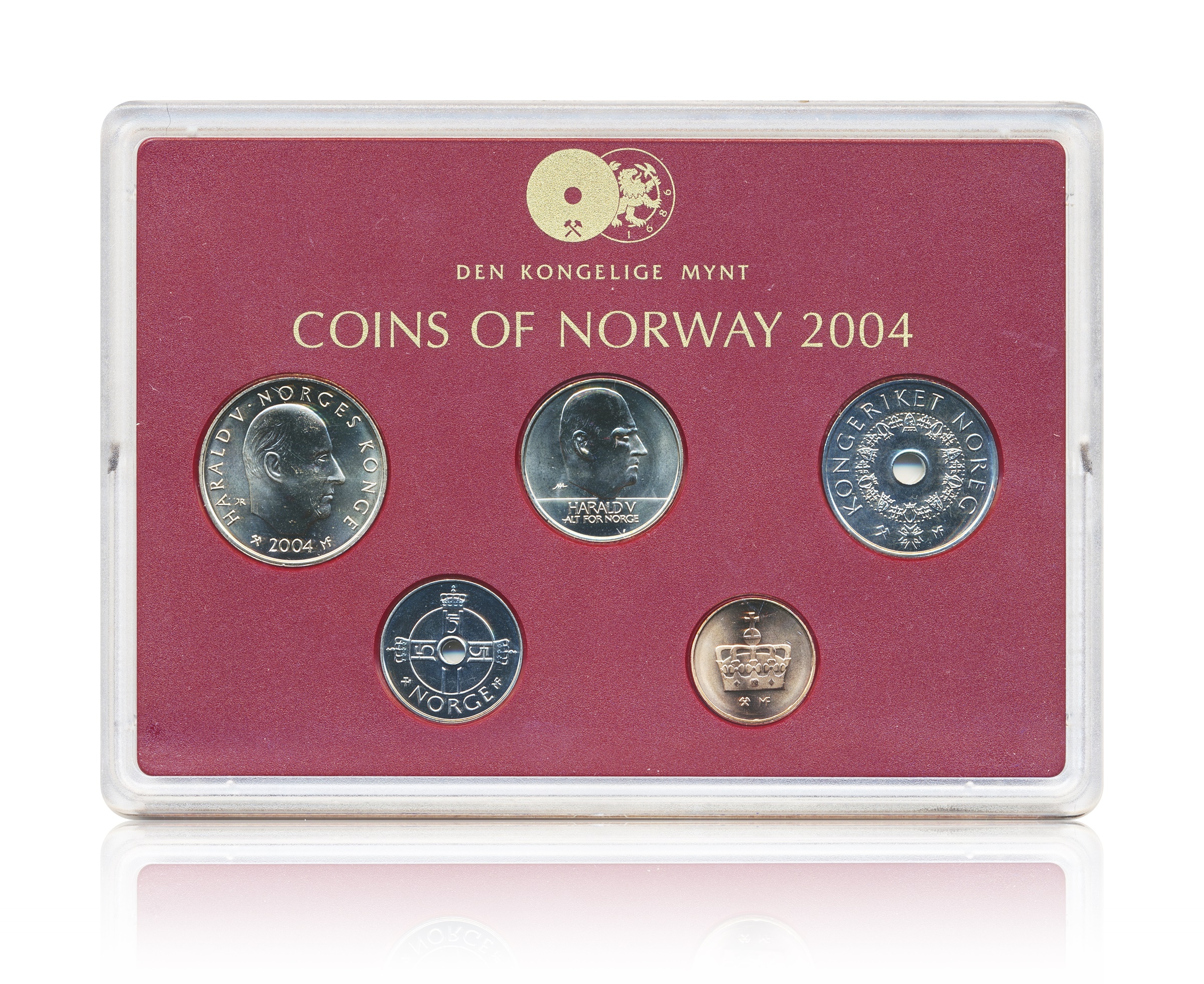 Myntsett 2004 Hardplast