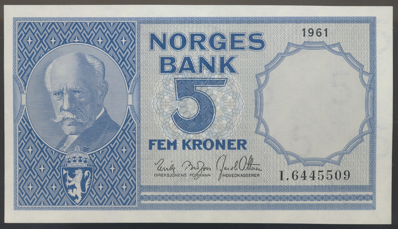 5 Kroner 1961 I Kv 0