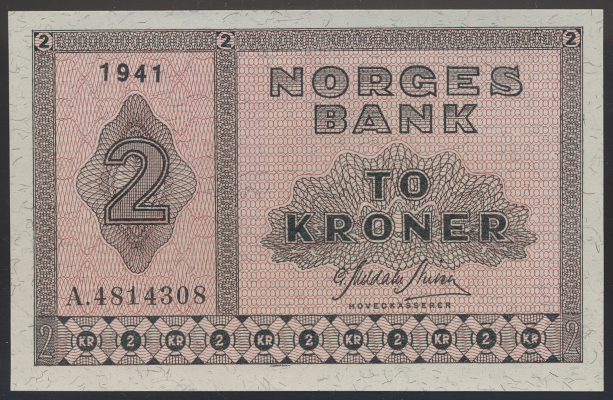 2 Kroner 1941 A Kv 0 (UNC)