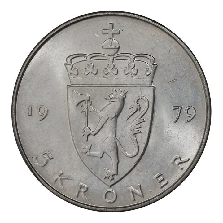 5 Kroner 1979 Kv 0