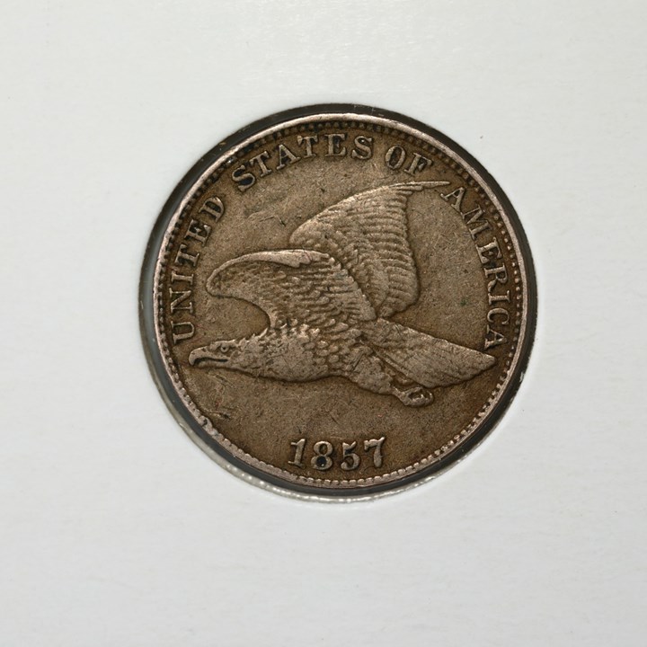 USA 1 Cent 1857 Kv 1+