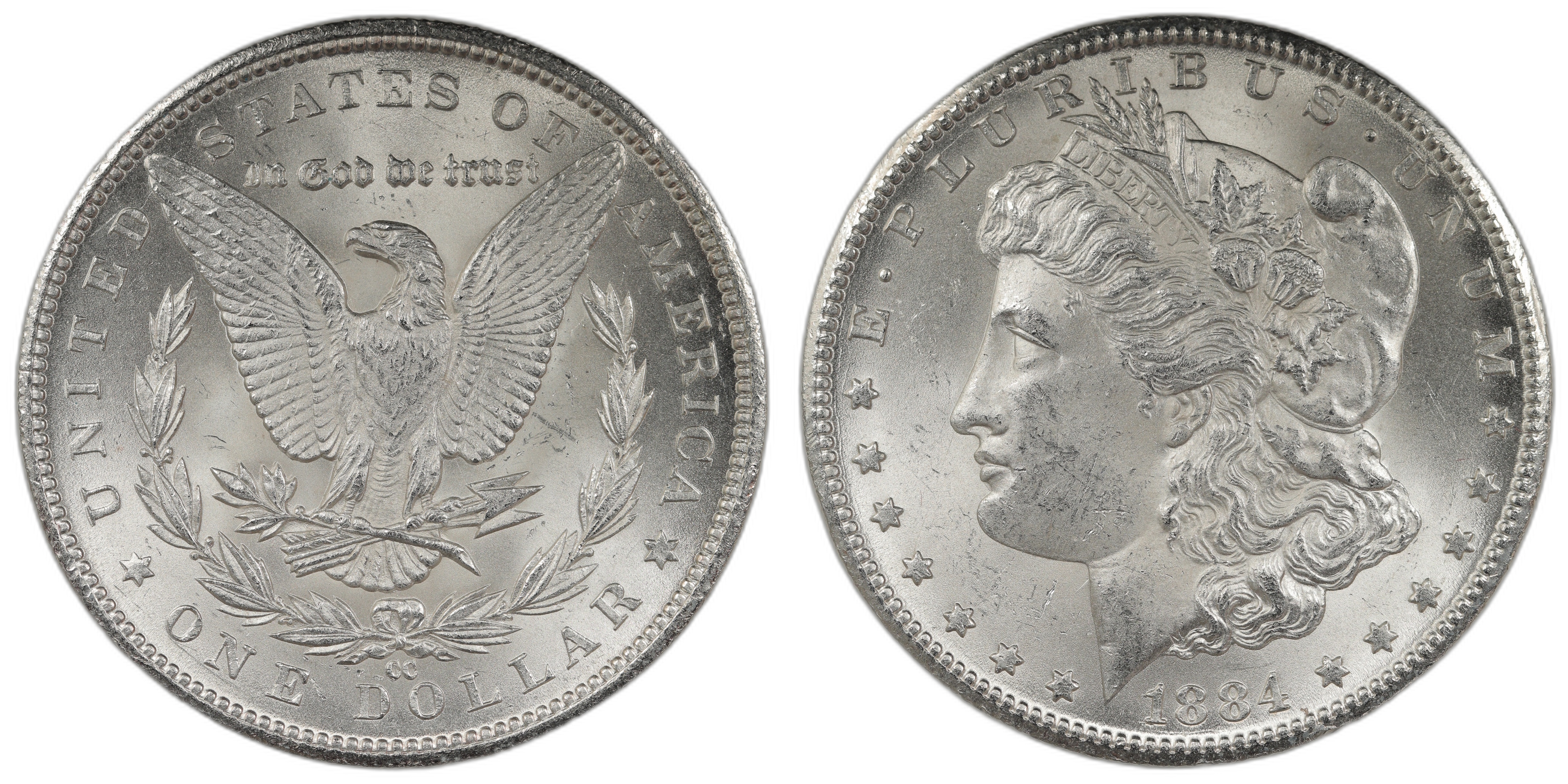 USA Dollar 1884-CC Kv: UNC