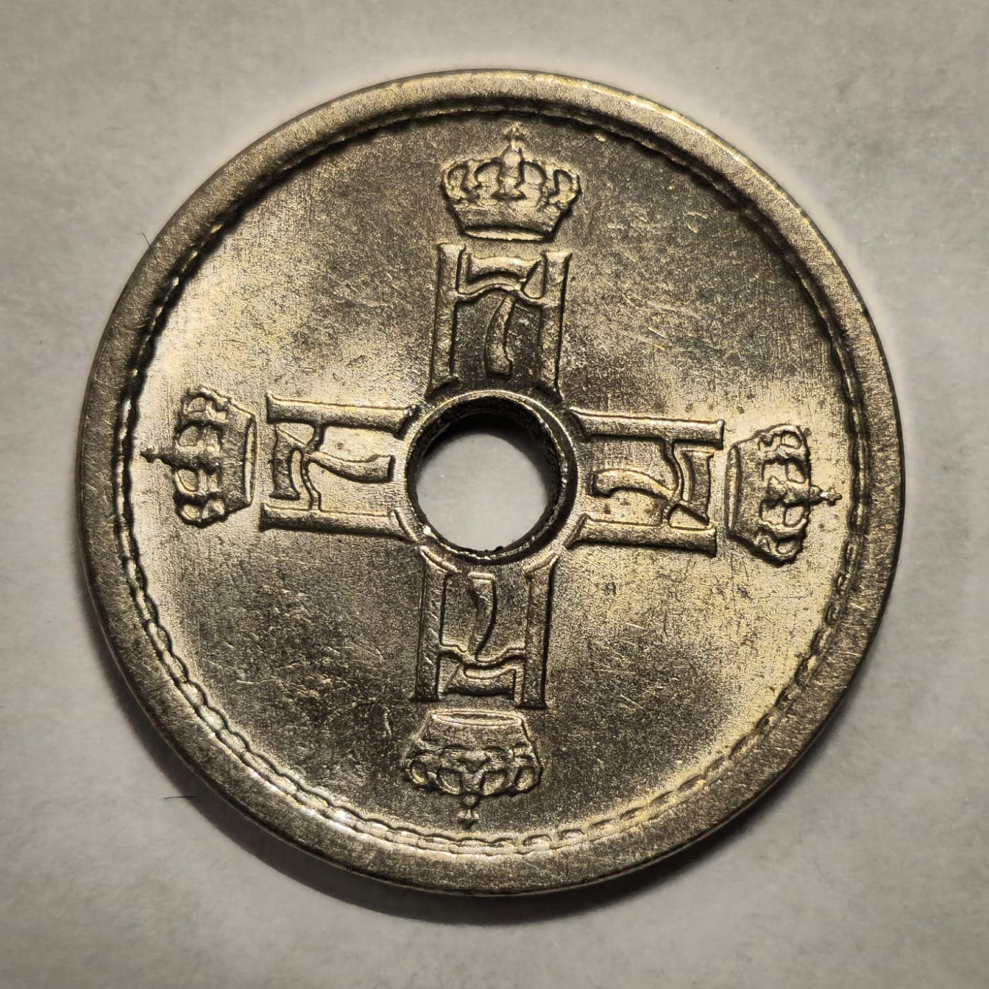 25 Øre 1940 Kv 0/01