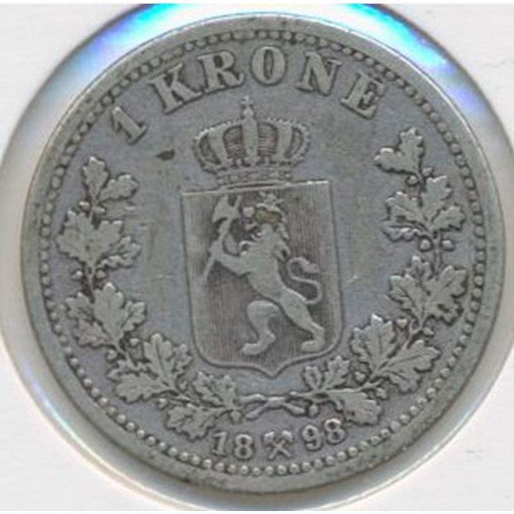 1 Krone 1898 Kv 1