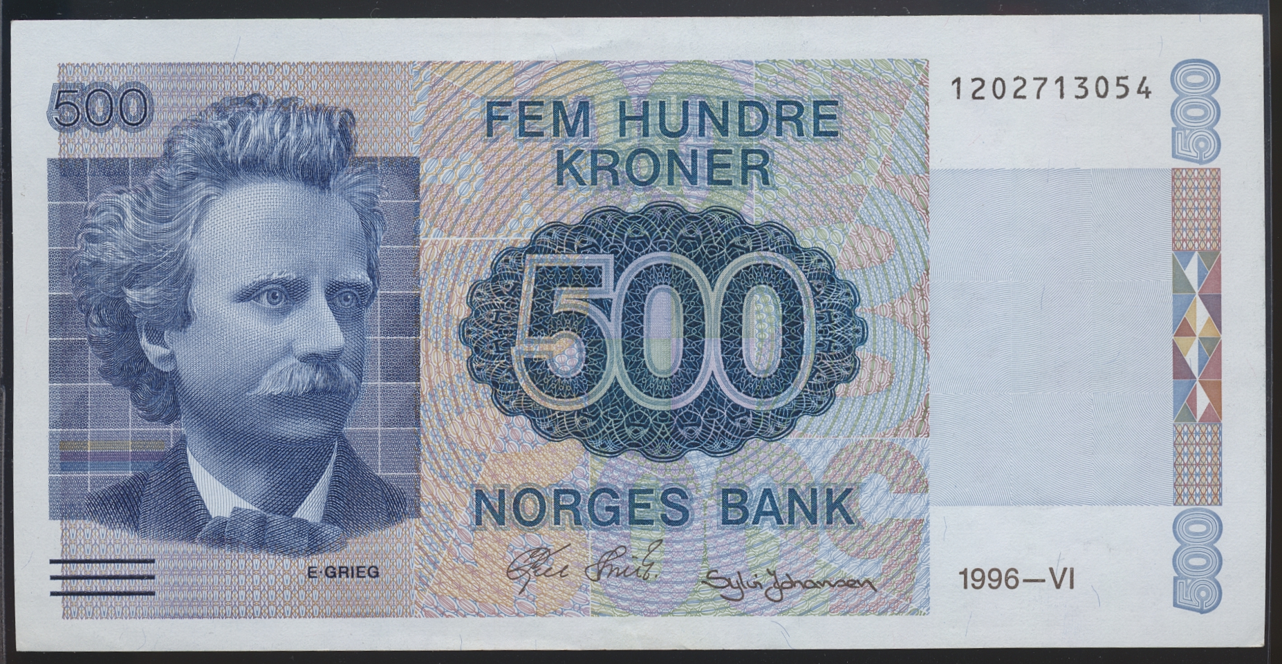 500 Kroner 1996 Kv 1+/01