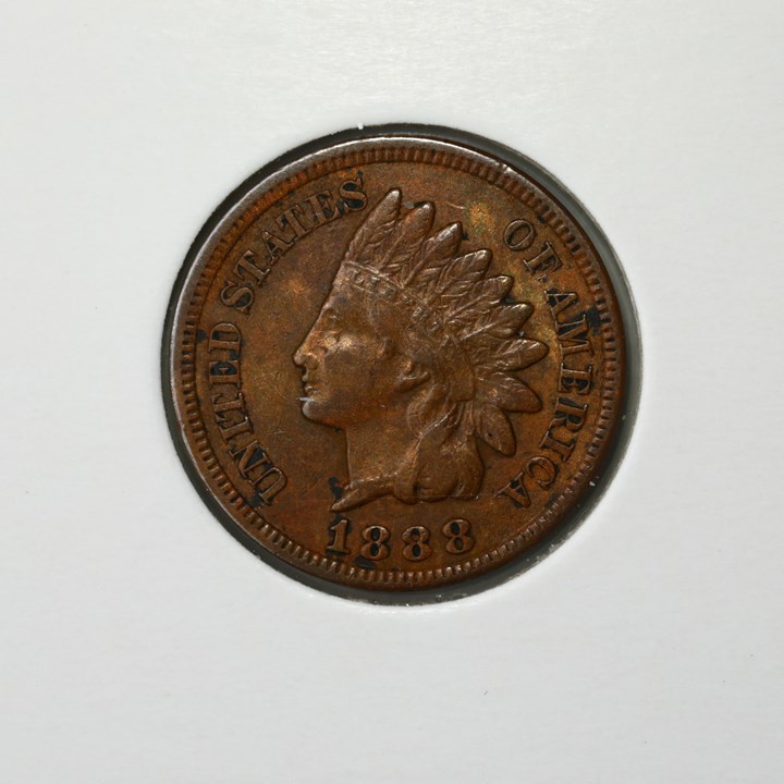 USA 1 Cent 1888 Kv 1+/01