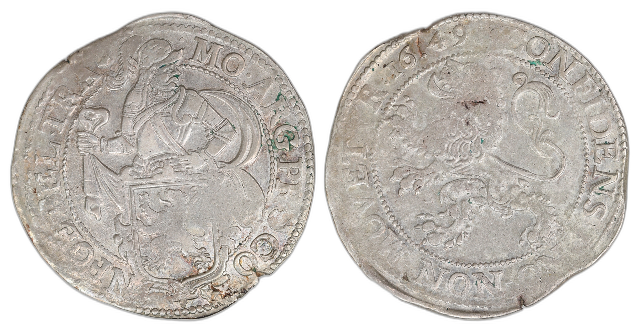 Netherlands, Gelderland Daalder 1649  Kv: AU