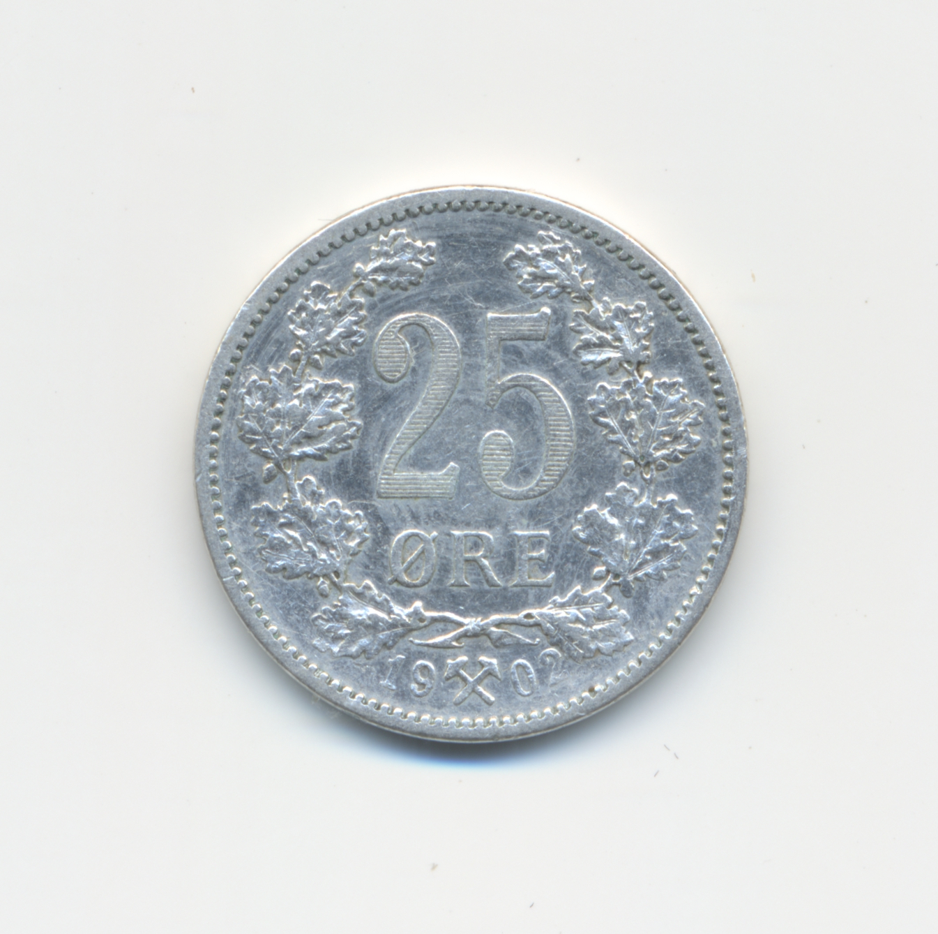 25 Øre 1902 Kv 1+