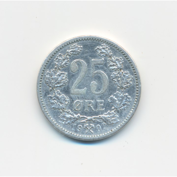 25 Øre 1902 Kv 1+