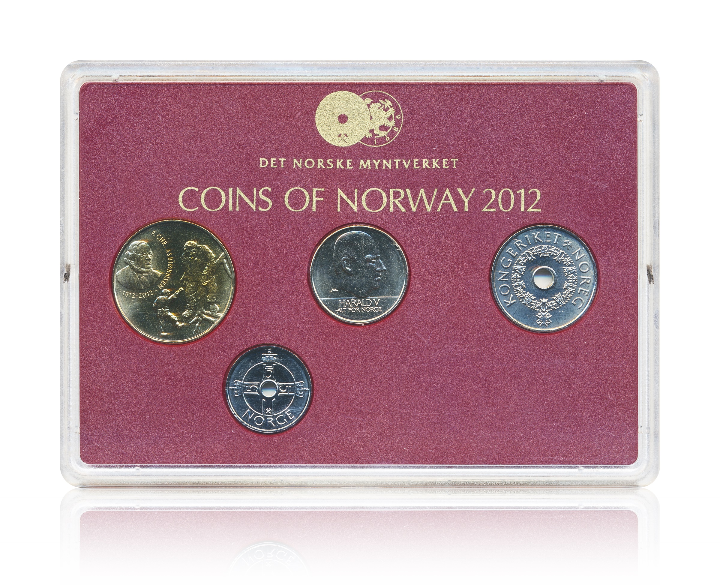 Myntsett 2012 Hardplast