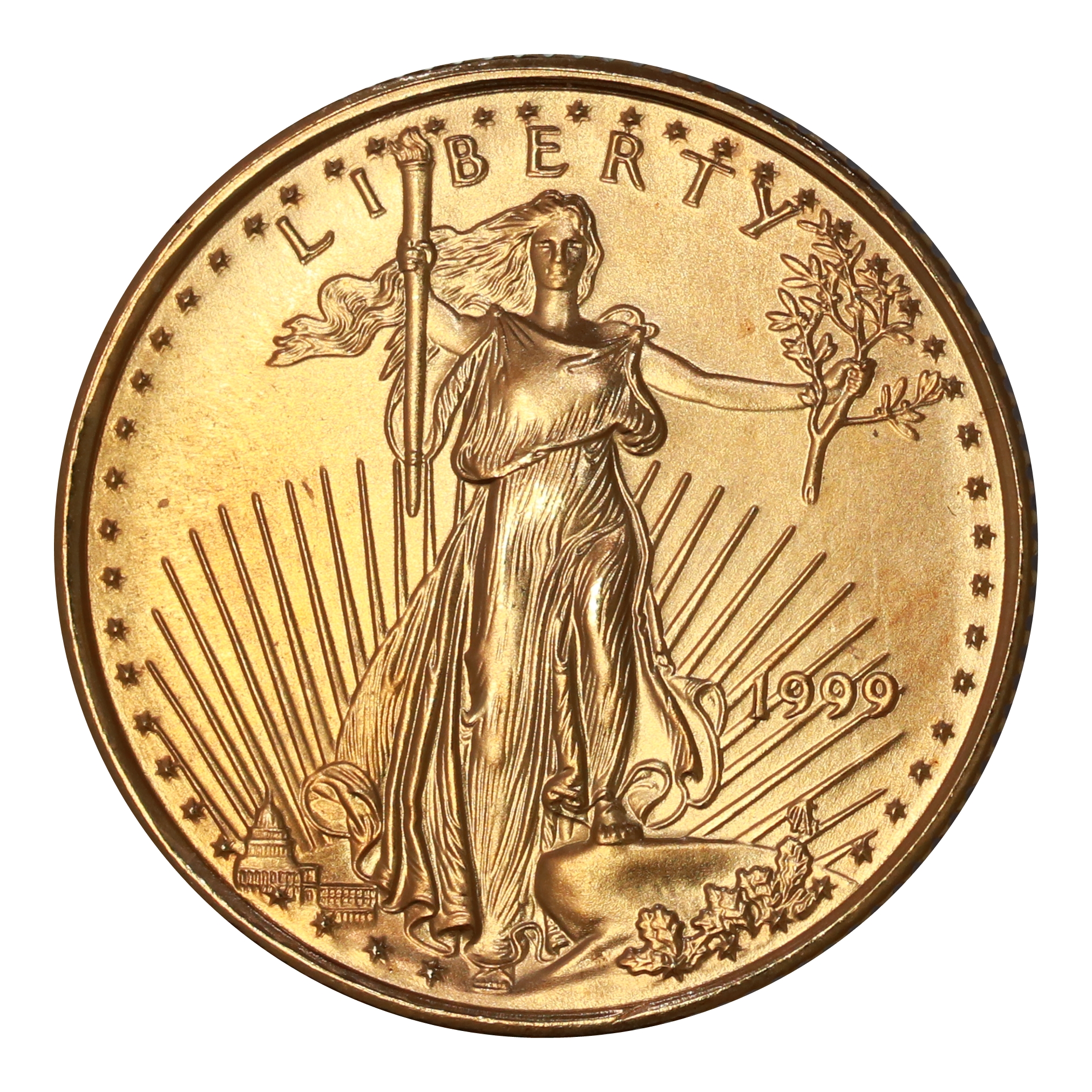 American Eagle 1/10 Oz 1999 UNC