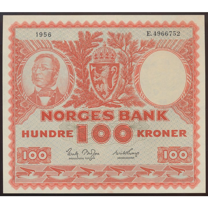 100 Kroner 1956 E Kv g01 (AU)