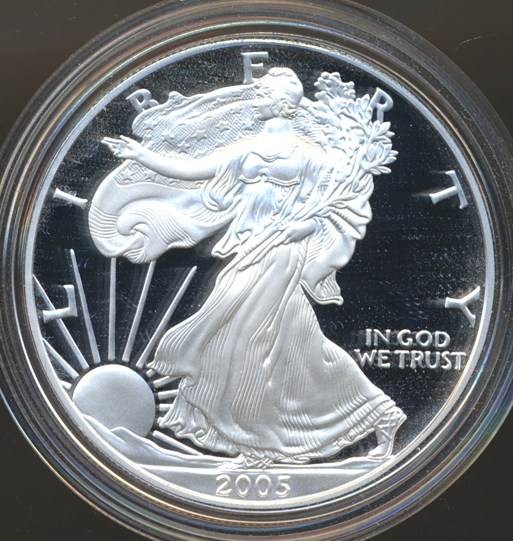 USA Silver Eagle 2005 W Proof