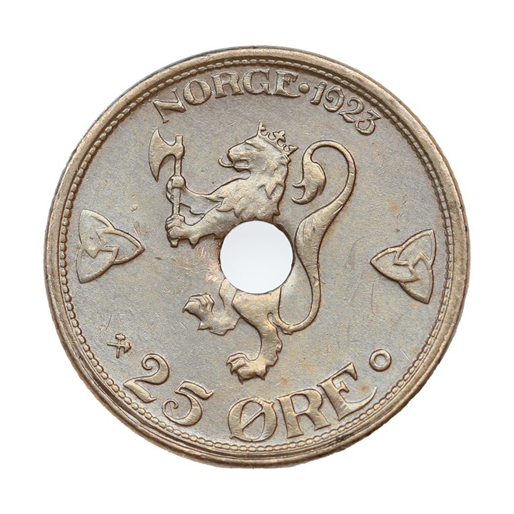 25 Øre 1923 Kv 01