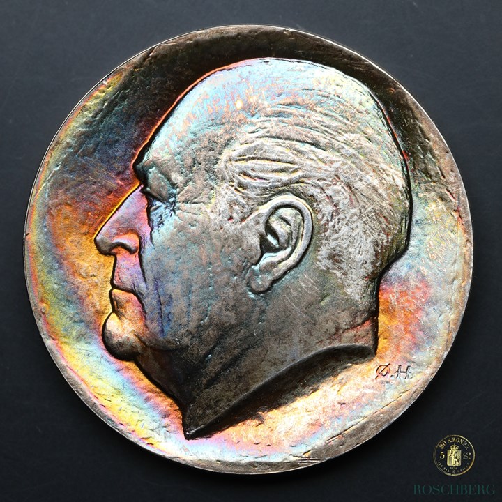 Norge 50 Kroner 1978 Kv 0, Fantastisk Patina