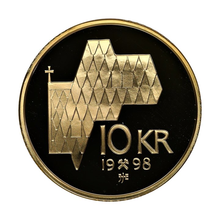 10 Kroner 1998 Kv Proof