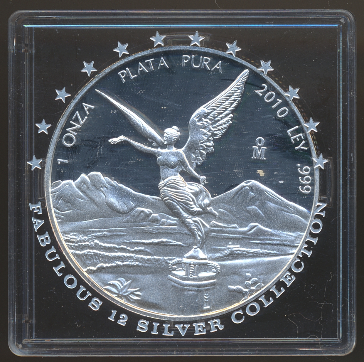 Mexico Libertad 2010 Proof 1 Oz 999 Sølv