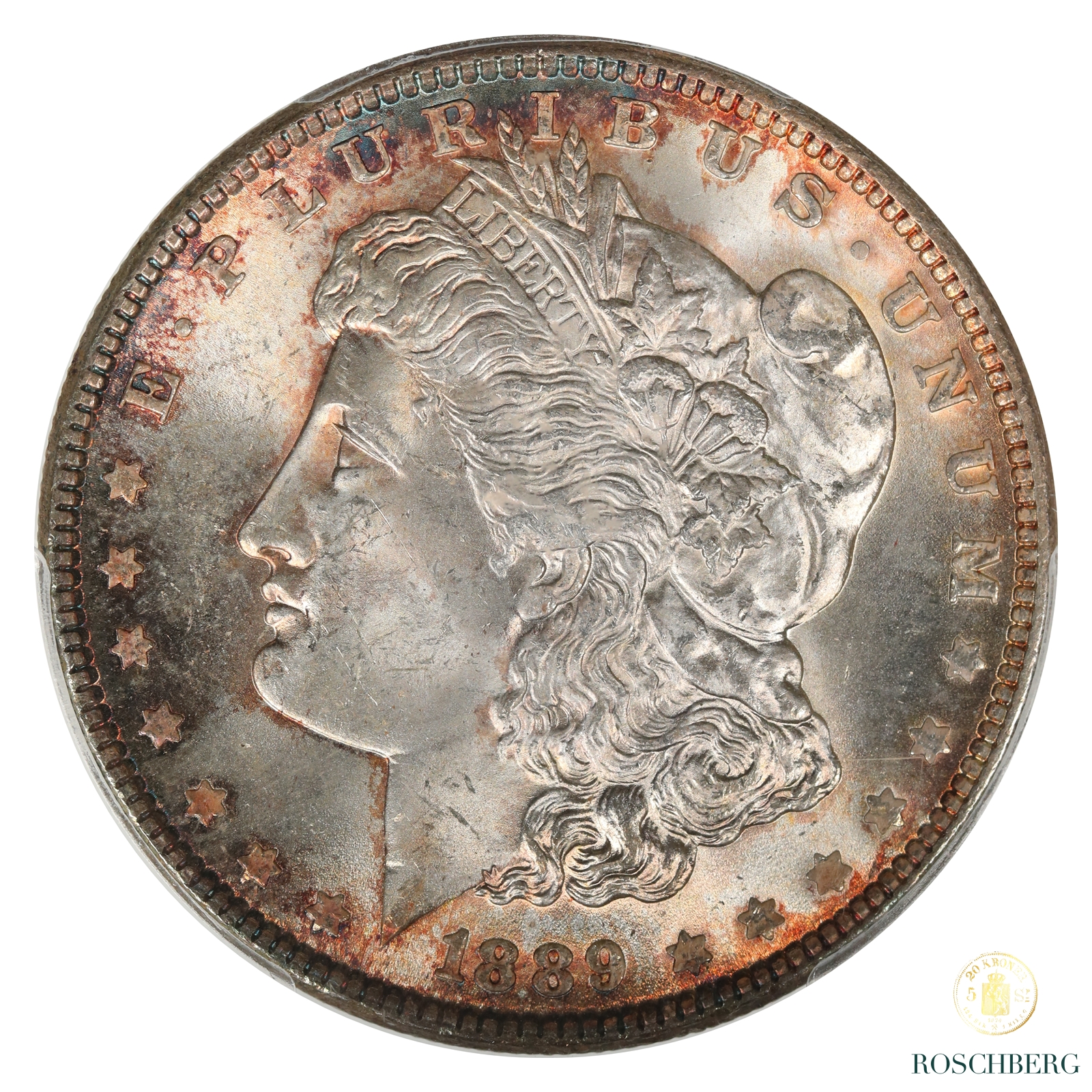 USA Dollar 1889 Kv PCGS MS65