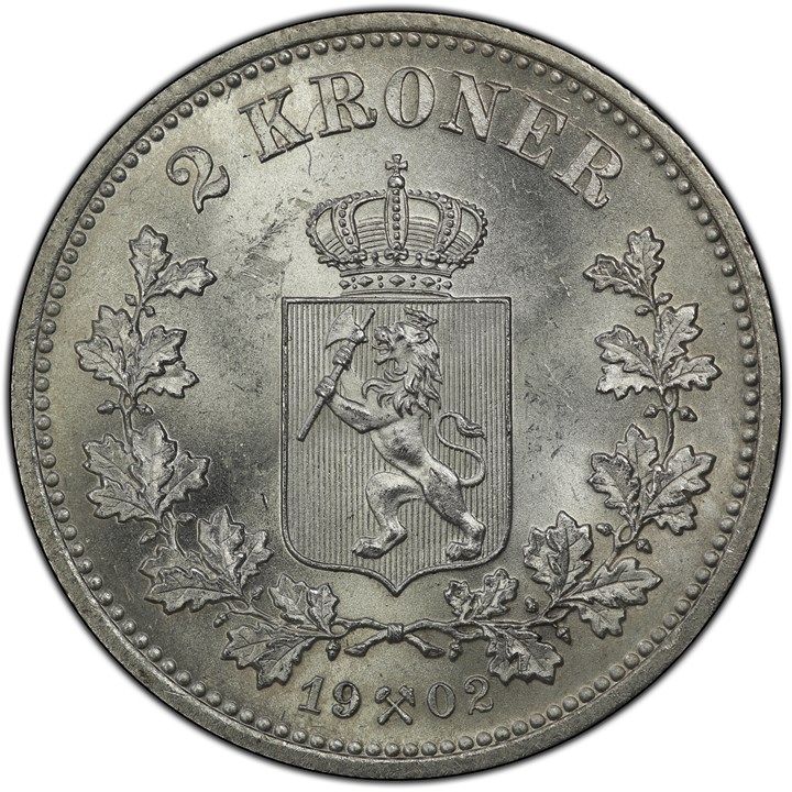 2 Kroner 1902 Kv 0