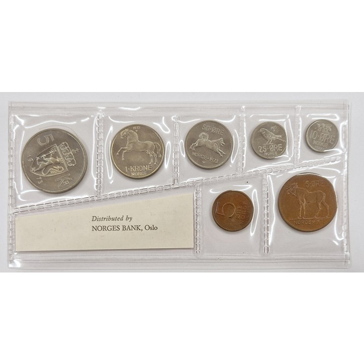 Myntsett 1973 Mykplast