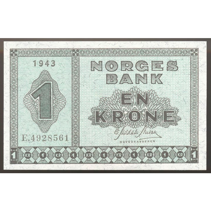 1 Krone 1943 E Kv 0