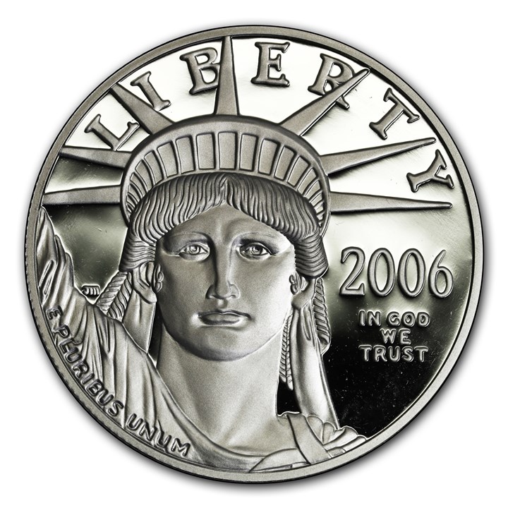 USA $100 2006 W 1 Oz Platina