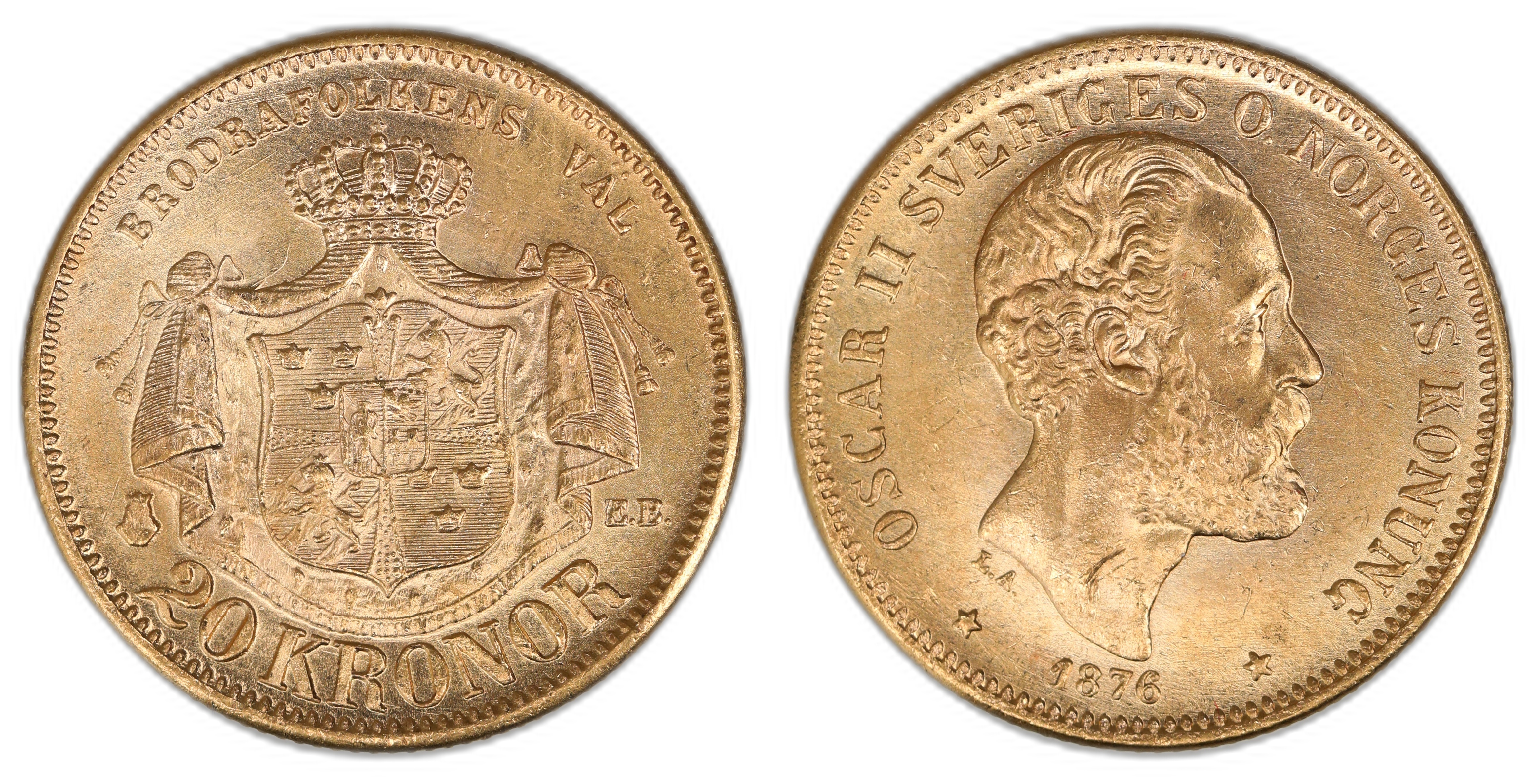 Sverige 20 Kronor 1898  Kv: 0/01