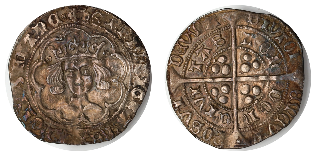 Great Britain Groat 1422-61 Henry VI Kv: XF