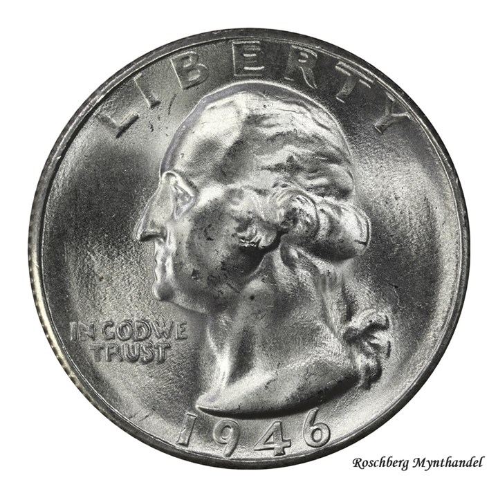 USA Quarter 1946 S Kv 0
