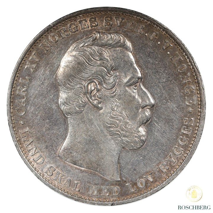 Norge Speciedaler 1868 Kv 01