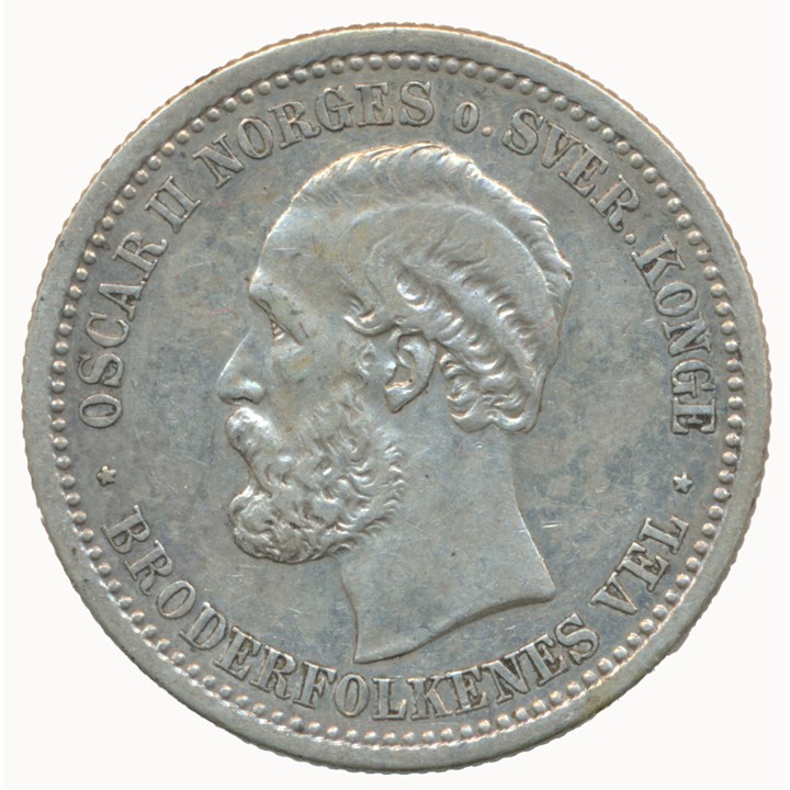 1 Krone 1897 Kv 1+/01