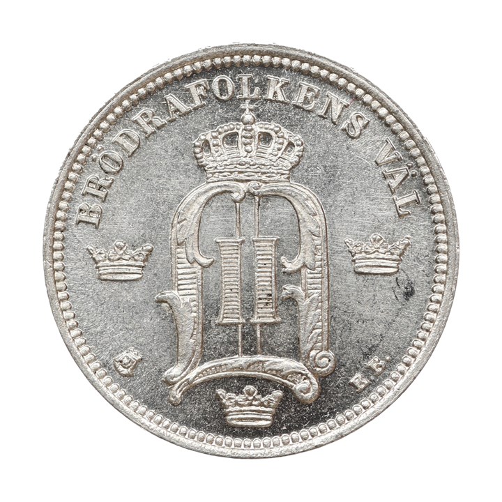 Sverige 10 Öre 1894 Kv 0